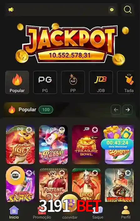 Promoções Especiais no 3191 bet App